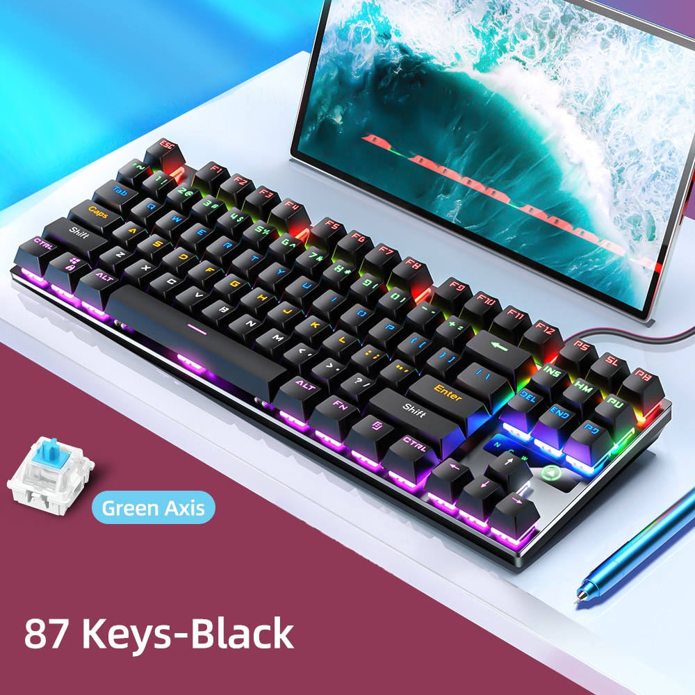 87 keys black