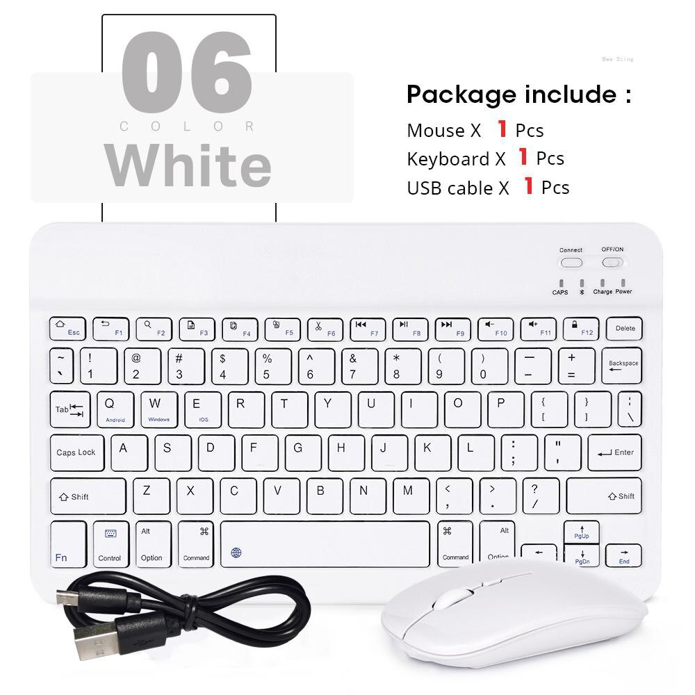 white-and mouse